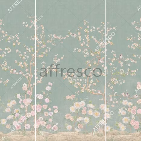 Панно Affresco Wallpaper Part 2 Floral Romance AF712-COL2 2,75x3,99 м