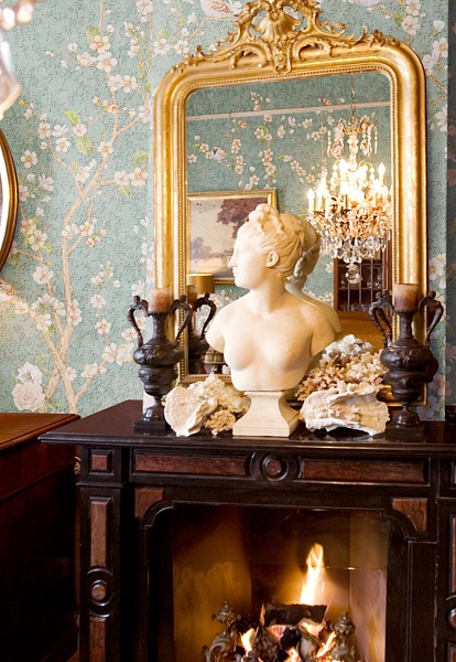 Панно Affresco Wallpaper Part 2 Floral Romance AF712-COL2 2,75x3,99 м фото в интерьере