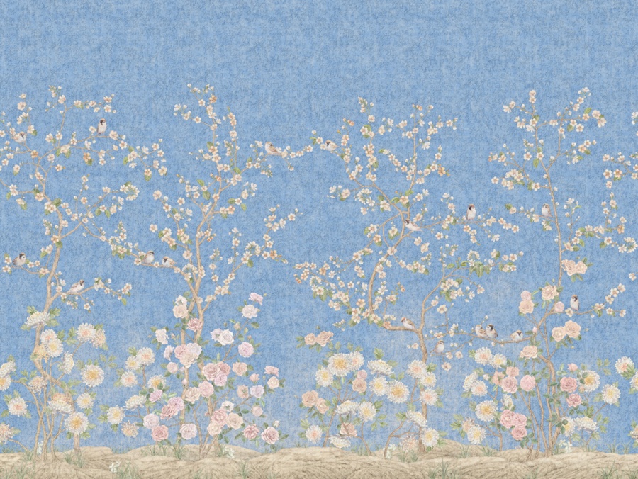 Панно Affresco Wallpaper Part 2 Floral Romance AF712-COL3 2,75x3,99 м Панно Affresco Wallpaper Part 2 Floral Romance AF712-COL3 2,75x3,99 м