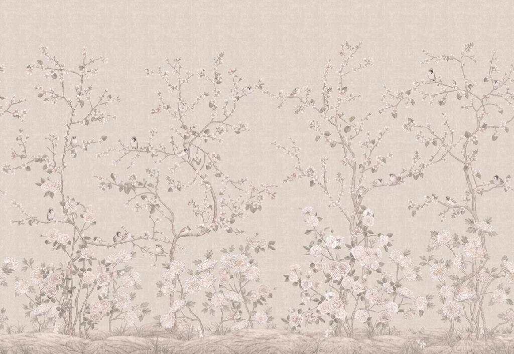 Панно Affresco Wallpaper Part 2 Floral Romance AF712-COL4 2,75x3,99 м