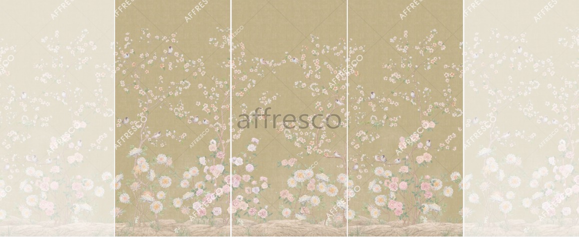Панно Affresco Wallpaper Part 2 Floral Romance AF712-COL5 2,75x3,99 м