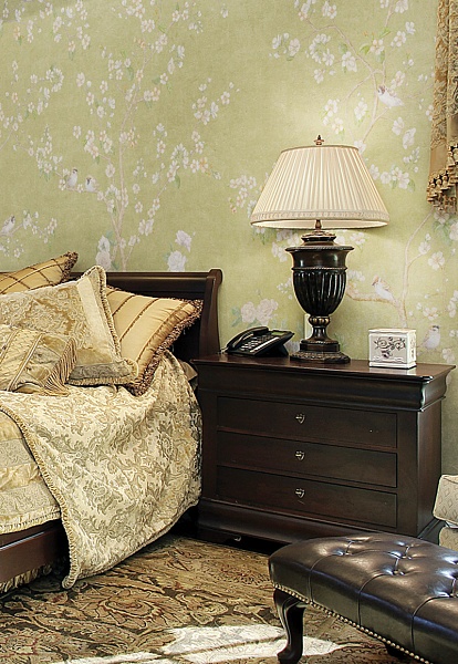 Панно Affresco Wallpaper Part 2 Floral Romance AF712-COL5 2,75x3,99 м фото в интерьере