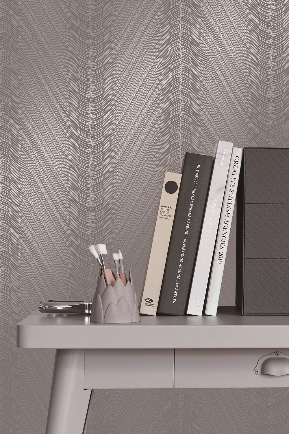 Обои Trendsetter Zaha ZA1603 фото в интерьере