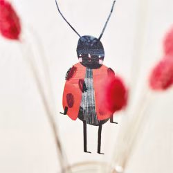 Обои Harlequin Book of Little Treasures Garden Friends Poppy 112635