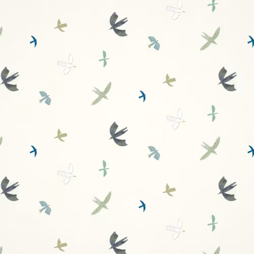 Обои Harlequin Book of Little Treasures Skies Above Duck Egg 112641