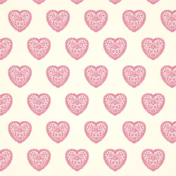 Обои Harlequin Book of Little Treasures Sweet Hearts Pink 112659