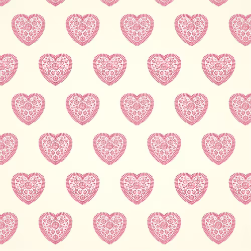 Обои Harlequin Book of Little Treasures Sweet Hearts Pink 112659