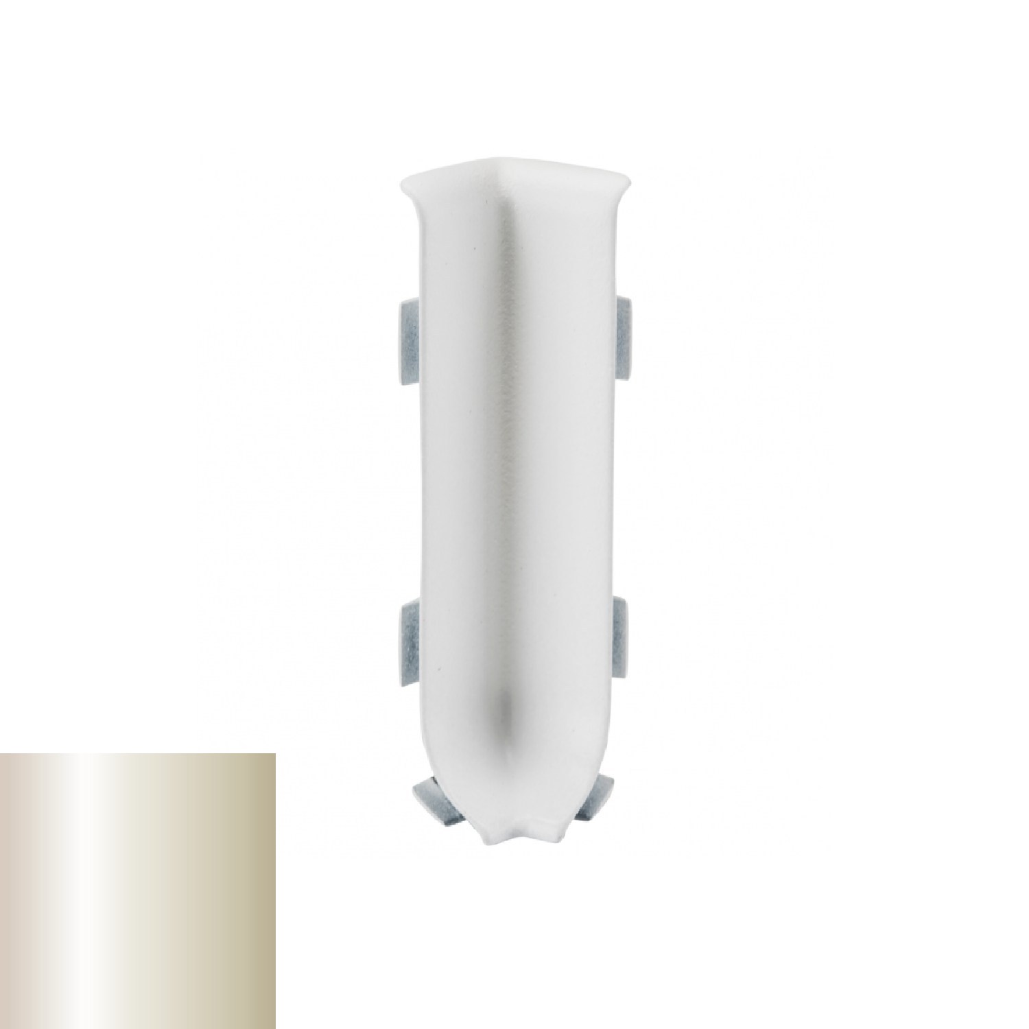 Угол внутренний для плинтуса Profilpas 90/6MI титан 78654