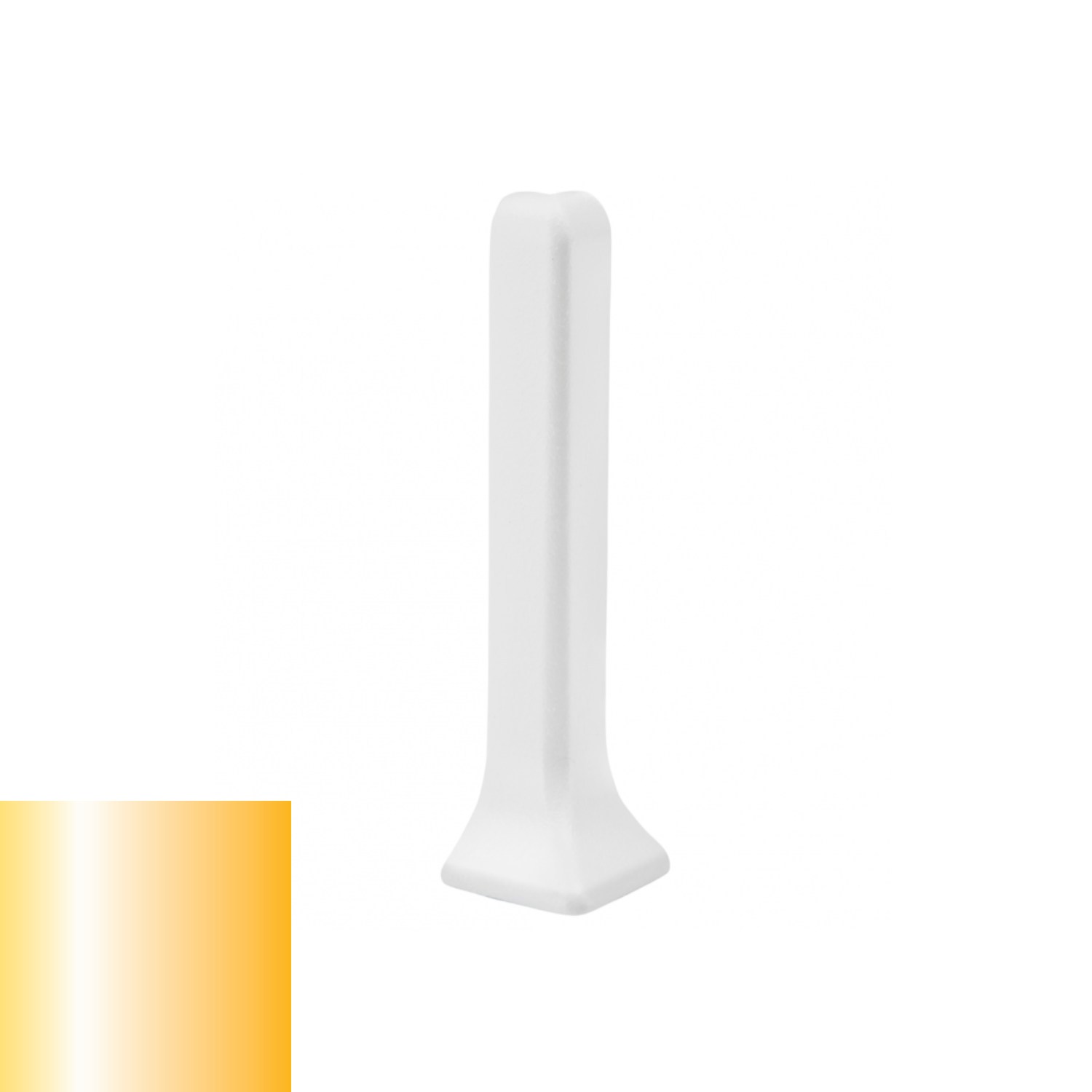 Угол внешний для плинтуса Profilpas 90/6ME золото сатин 78725