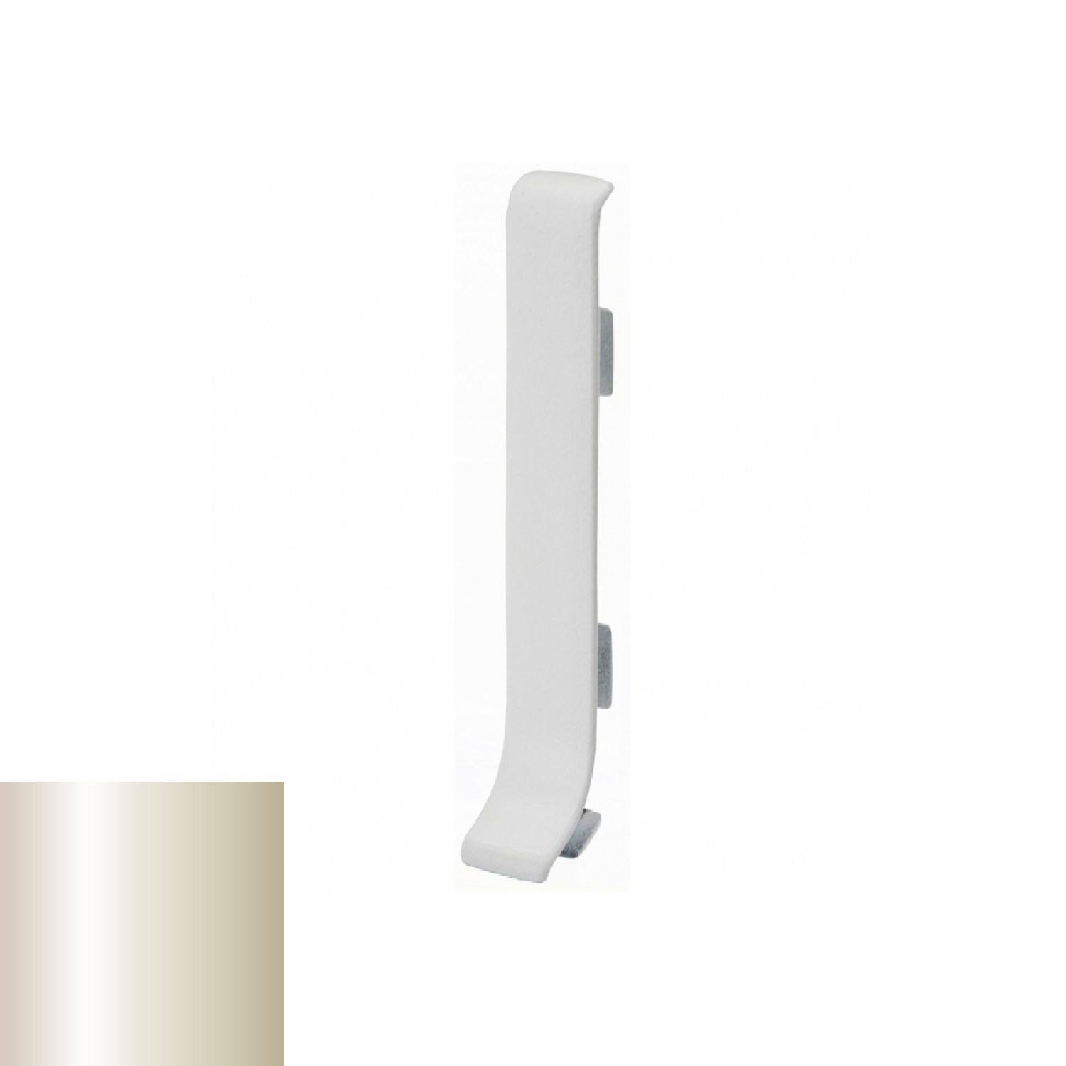 Соединитель для плинтуса Profilpas 90/6MG титан 78656