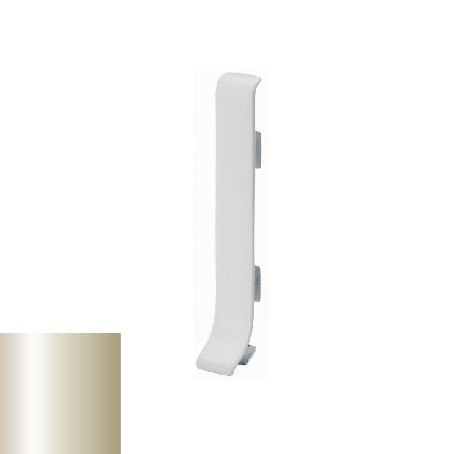 Соединитель для плинтуса Profilpas 90/4MG титан сатин 78716