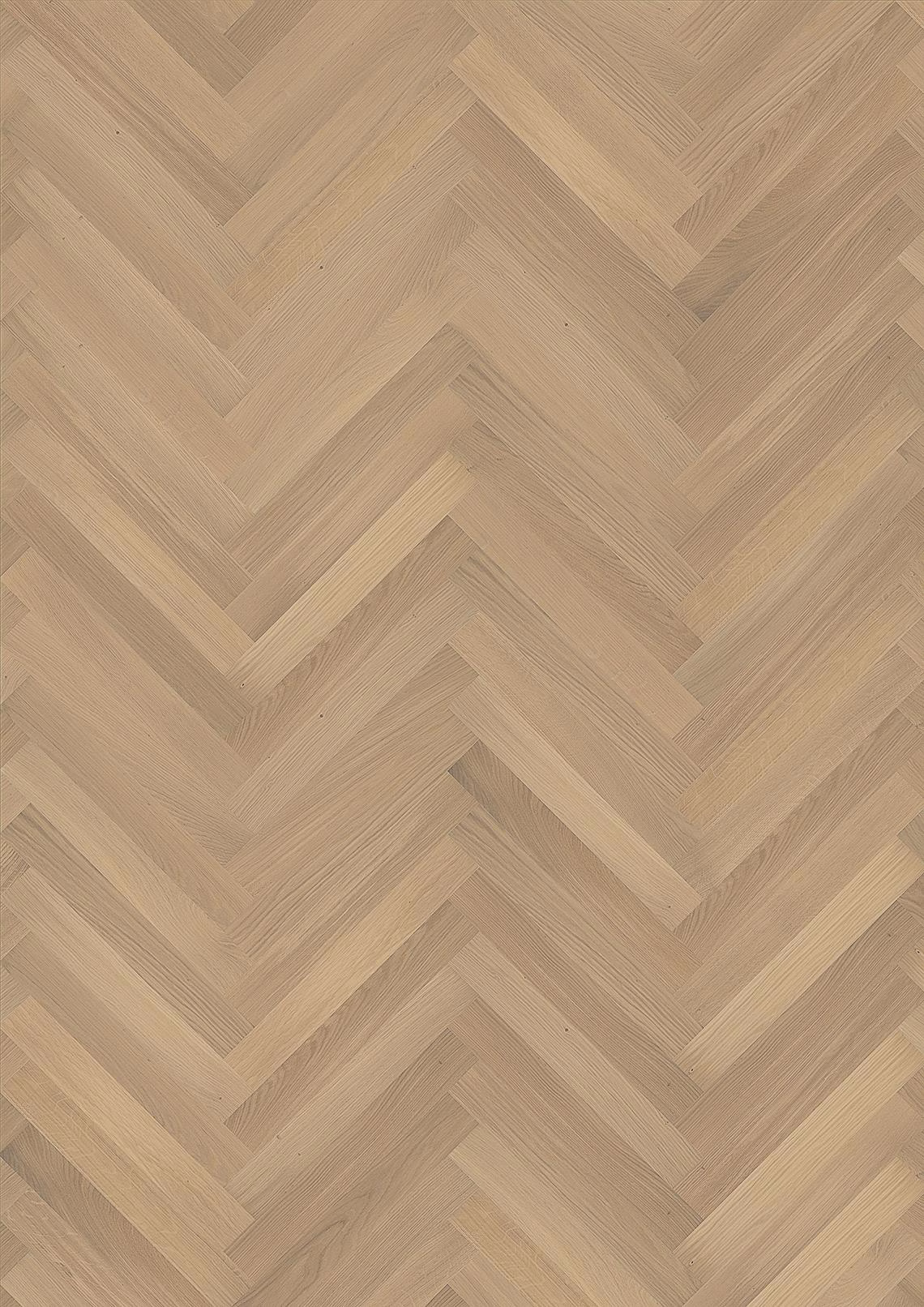 Инженерная доска Kahrs Студио Дуб AB белый матовый Oak AB white matt lacquer HB 111PABEK0VKE050 Calm венгерская елка 490×70×11