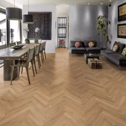 Инженерная доска Kahrs Студио Дуб AB матовый Oak AB natural matt lacquer HB 111PABEK09KE050 Calm венгерская елка 490×70×11