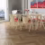 Кварцвиниловый SPC ламинат Fargo Parquet Дуб Монако 33-63W948 венгерская елка 615×123×4 фото в интерьере