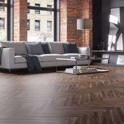 Кварцвиниловый SPC ламинат Fargo Parquet Дуб Сиена 33-64W929 венгерская елка 615×123×4