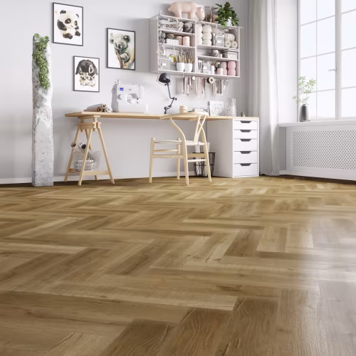 Кварцвиниловый SPC ламинат Fargo Parquet Дуб Робуста 33-81996-9 венгерская елка 615×123×4