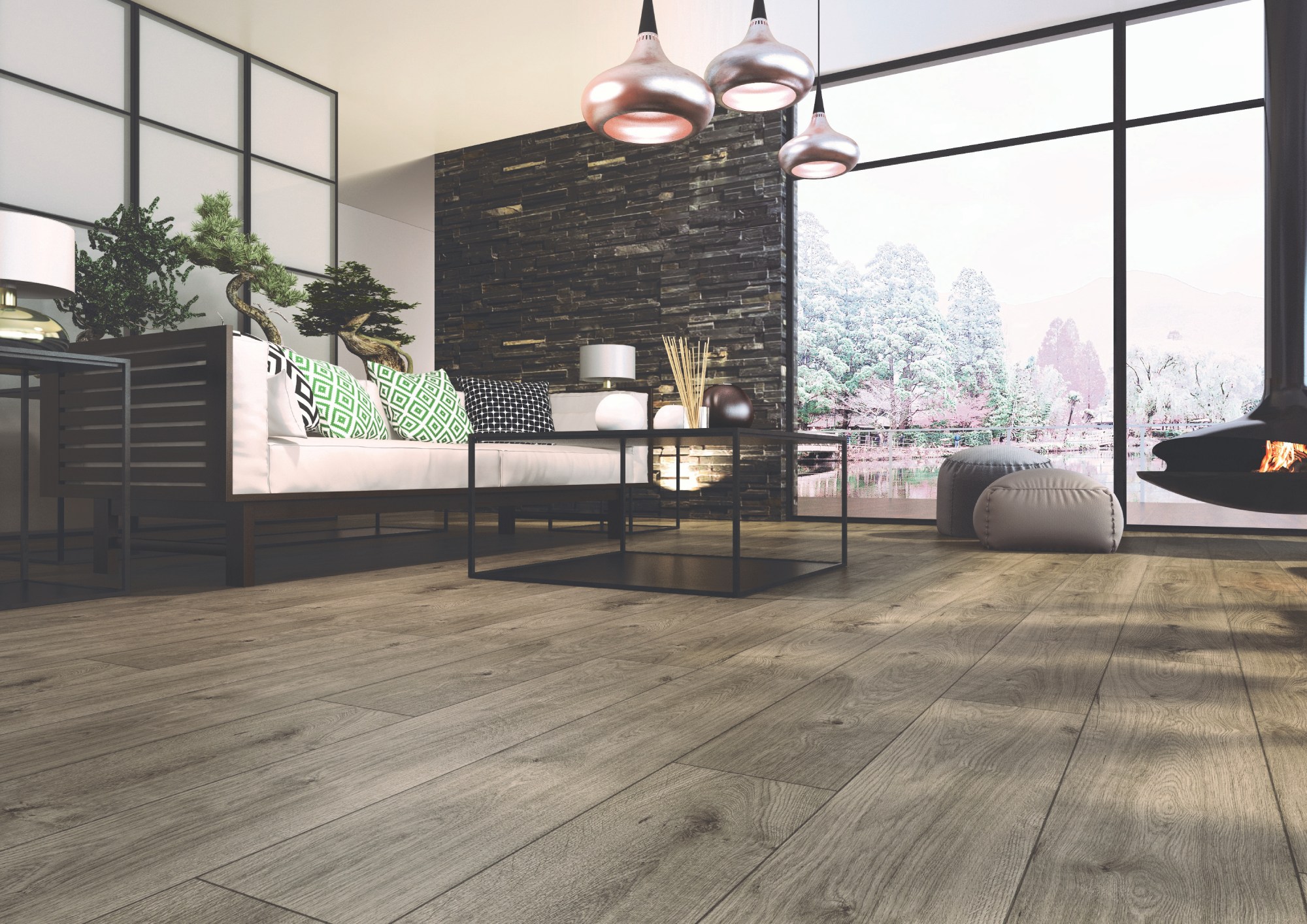 Ламинат Kronopol Aurum Fiori Aqua Oak Iris D 4590 1380×242×10 фото в интерьере Ламинат Kronopol Aurum Fiori Aqua Oak Iris D 4590 1380×242×10 фото в интерьере