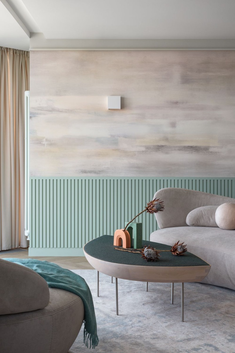 Стеновая панель под покраску Orac Decor Bar W111 2000×250×20 фото в интерьере