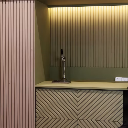 Стеновая панель под покраску Orac Decor Bar W111F гибкая 2000×250×20