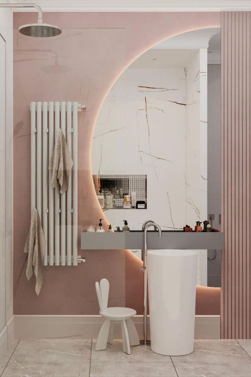 Стеновая панель под покраску Orac Decor Bar W111 2000×250×20 фото в интерьере