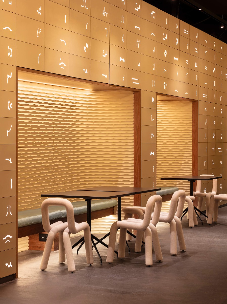 Стеновая панель под покраску Orac Decor Ridge W112 2000×250×20 фото в интерьере