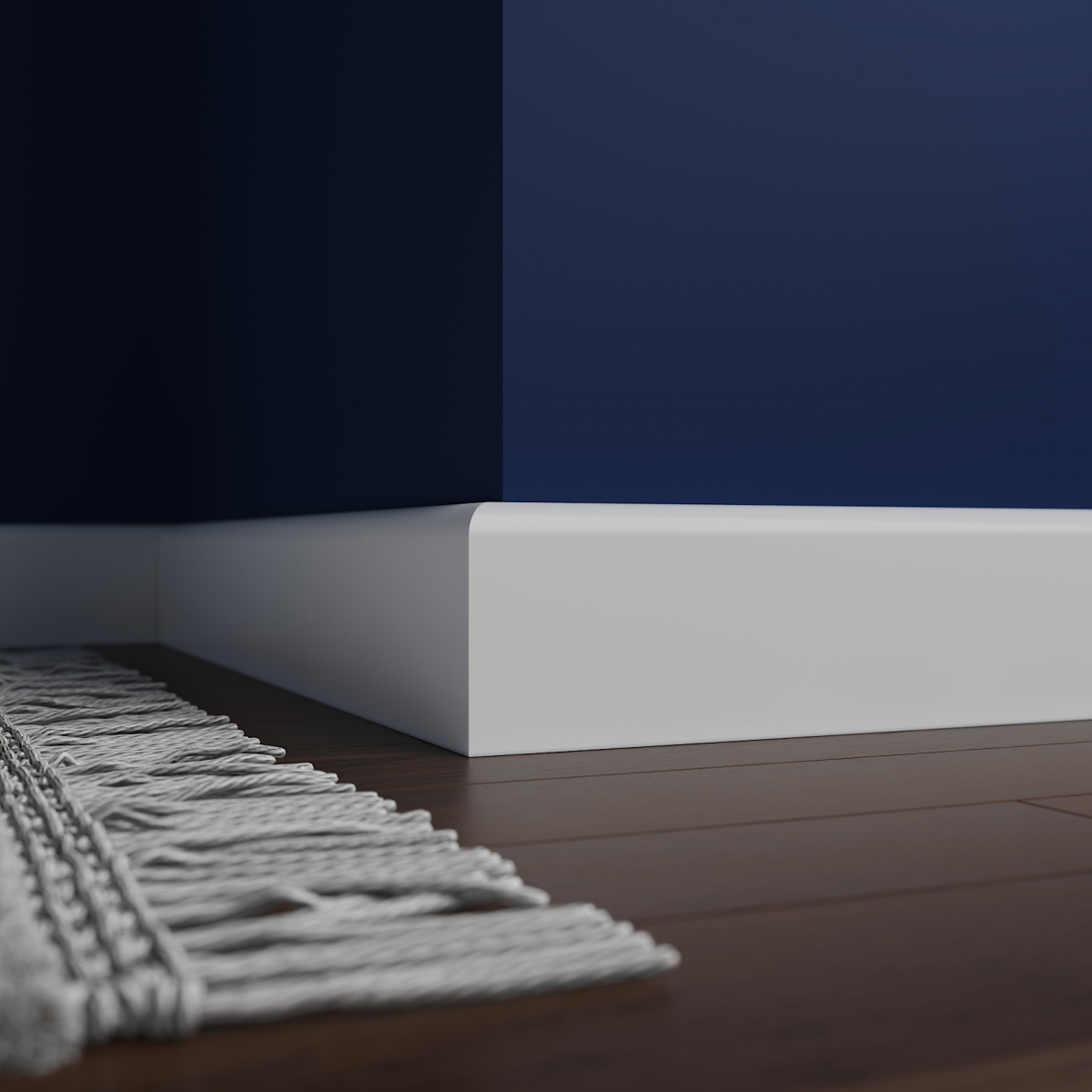 Плинтус под покраску Ultrawood Base 5012 i 2000×50×12 фото в интерьере