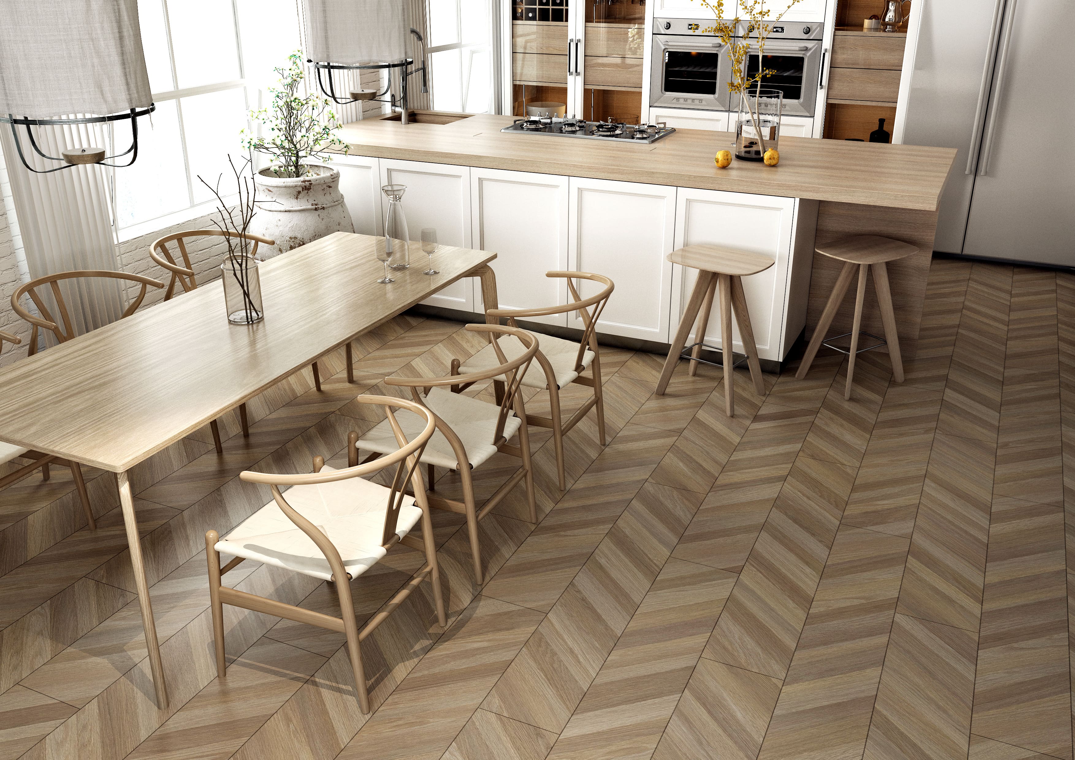 Ламинат Kronopol Platinium Paloma Oak Kiko D 4560 французская елка 1380×244×8 фото в интерьере Ламинат Kronopol Platinium Paloma Oak Kiko D 4560 французская елка 1380×244×8 фото в интерьере