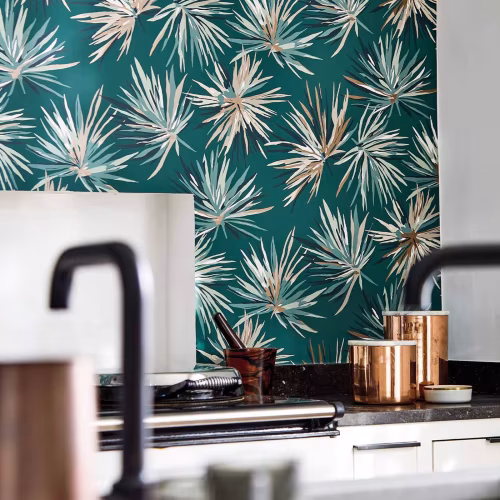 Обои Harlequin Momentum 7 Aucuba Forest/Copper 112747