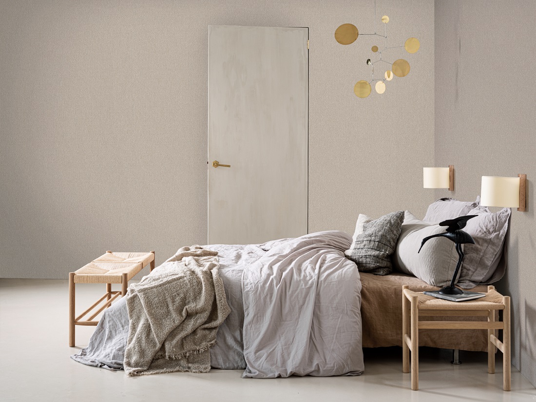 Обои Aura Zen Canvas 220262 фото в интерьере