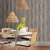 Обои Aura Trilogy Kirkland Charcoal Corrugated Metal FD22333 фото в интерьере