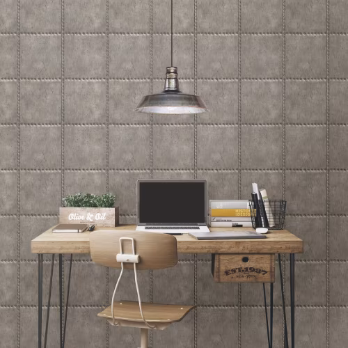 Обои Aura Trilogy Hammered Metal FD22343
