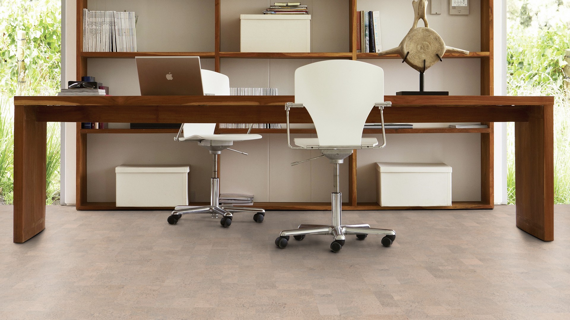 Пробковый пол клеевой Wicanders Cork Pure Identity Timide AJ2M001 600×300×6 фото в интерьере Пробковый пол клеевой Wicanders Cork Pure Identity Timide AJ2M001 600×300×6 фото в интерьере