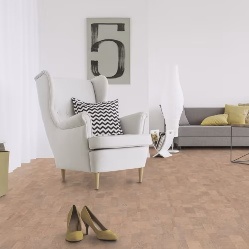 Пробковый пол клеевой Wicanders Cork Pure Identity Champagne AJ2O002 600×300×6