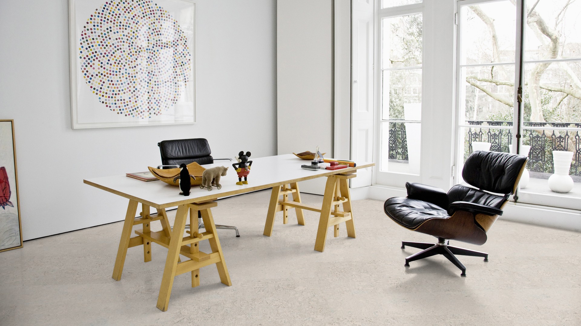 Пробковый пол клеевой Wicanders Cork Pure Personality Moonlight AJ4H003 600×300×6 фото в интерьере Пробковый пол клеевой Wicanders Cork Pure Personality Moonlight AJ4H003 600×300×6 фото в интерьере