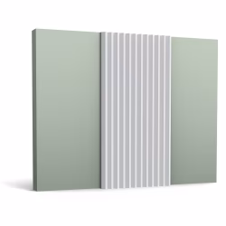 Стеновая панель под покраску Orac Decor Modern Zigzag W108F гибкая 2000×250×18