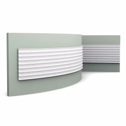 Стеновая панель под покраску Orac Decor Modern Valley W109F гибкая 2000×250×13