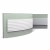 Стеновая панель под покраску Orac Decor Modern Valley W109F гибкая 2000×250×13