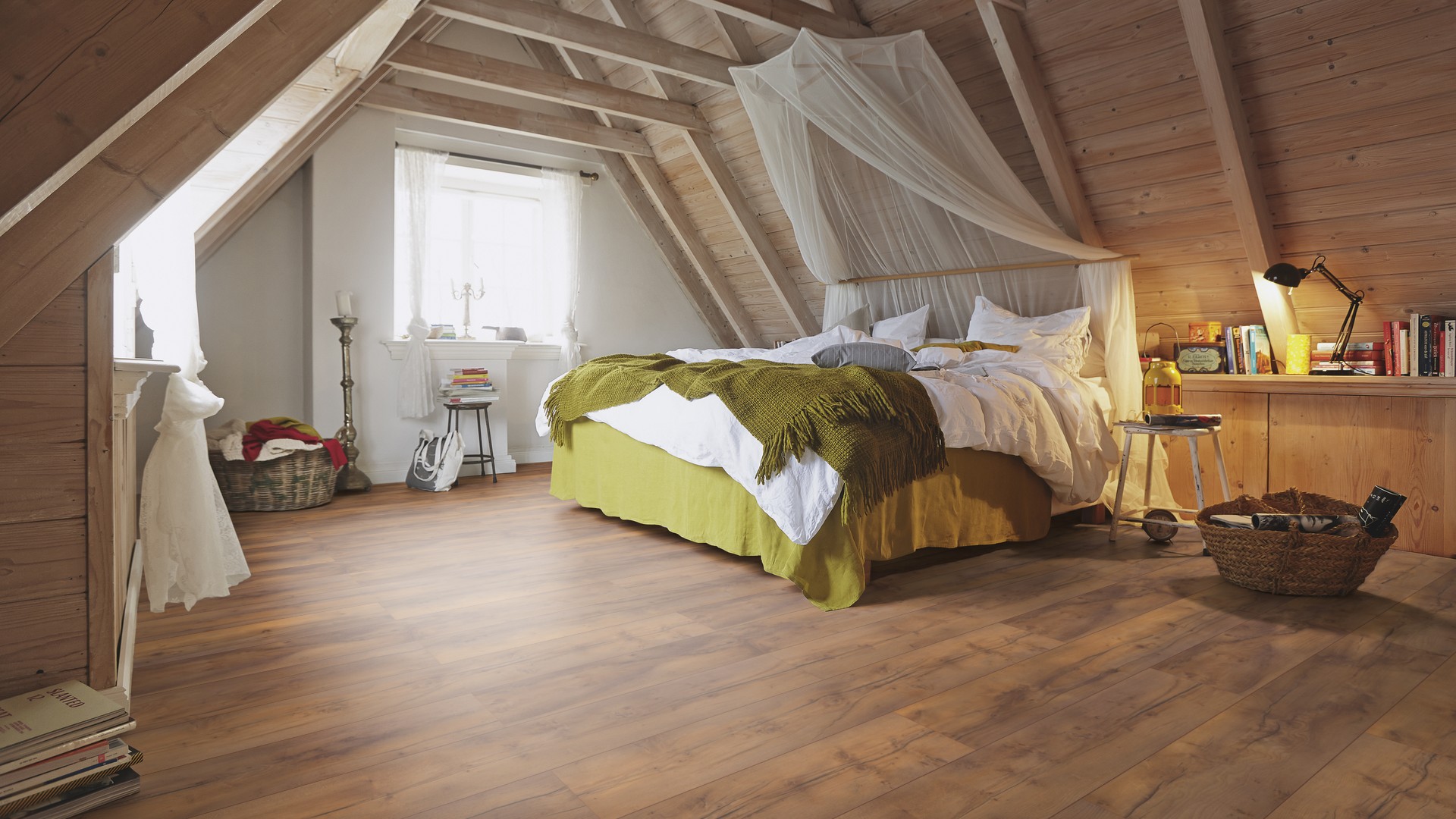 Ламинат Meister LD 150/6404 Древесина Миссисипи 1288×198×8 фото в интерьере