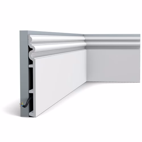 Плинтус под покраску Orac Decor New Classic SX193 2000×250×22мм