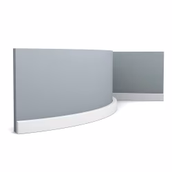 Плинтус под покраску гибкий Orac Decor Axxent SX194F 2000×20×10