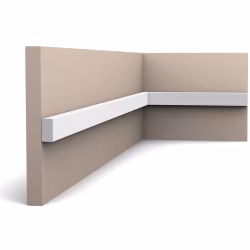 Плинтус под покраску гибкий Orac Decor Axxent SX194F 2000×20×10