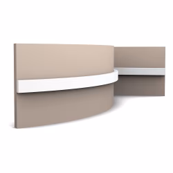 Плинтус под покраску гибкий Orac Decor Axxent SX194F 2000×20×10