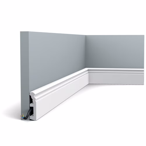 Плинтус под покраску Orac Decor New Classic SX195 2000×80×19