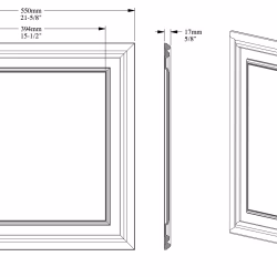Стеновая панель под покраску Orac Decor New Classic D503 550×550×17