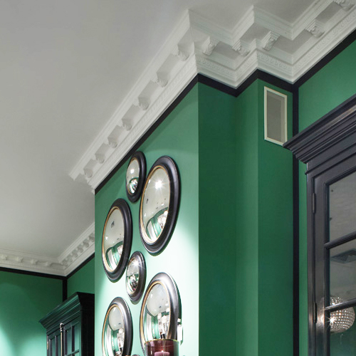 Вставка для карниза под покраску Orac Decor Orac Luxxus C307A 75×94×4 фото в интерьере