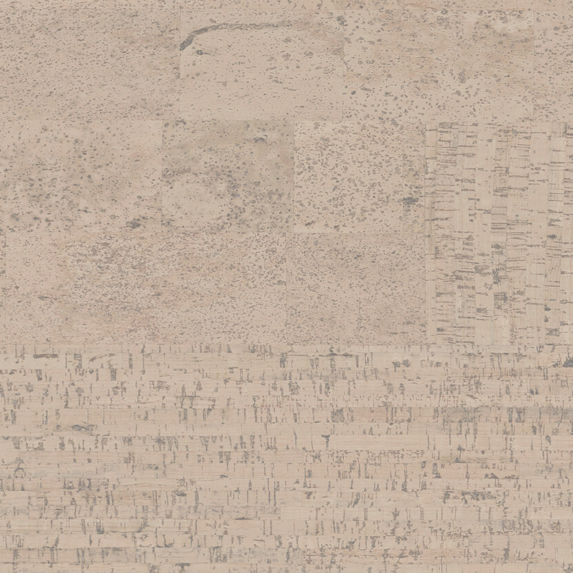 Пробковый пол клеевой Wicanders Cork Pure Fashionable Antique White AJ8K001 600×300×4