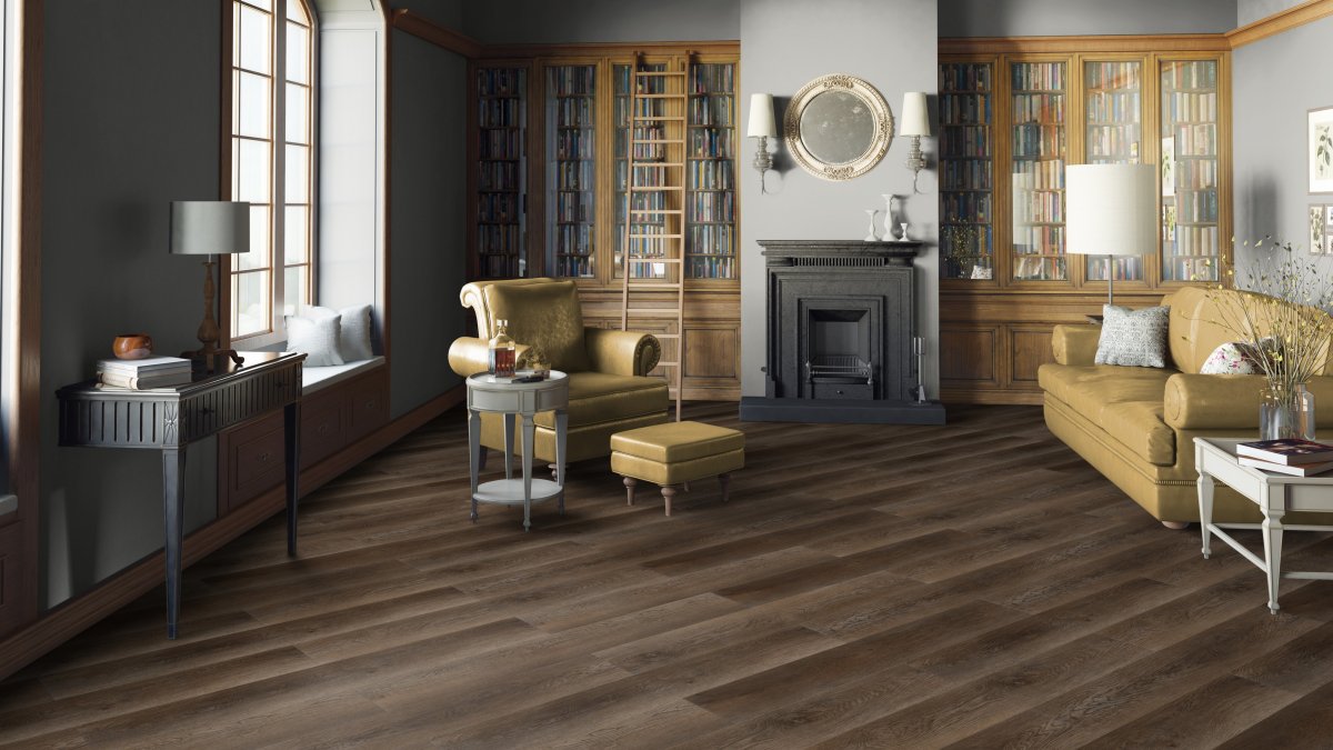 Кварцвиниловый SPC ламинат Tarkett Art Vinyl Deep House Rachel 1400×225×4,6 фото в интерьере Кварцвиниловый SPC ламинат Tarkett Art Vinyl Deep House Rachel 1400×225×4,6 фото в интерьере