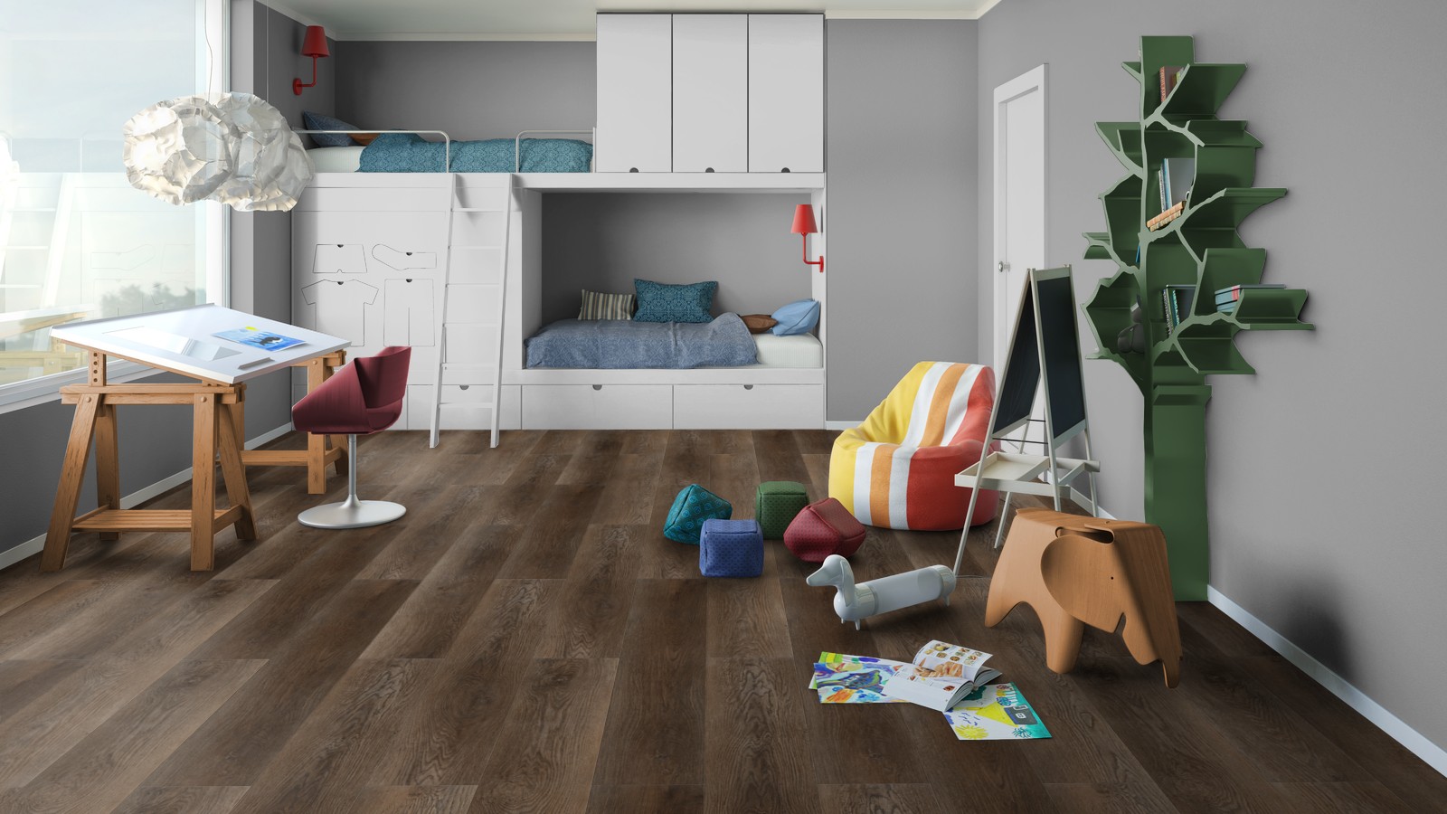 Кварцвиниловый SPC ламинат Tarkett Art Vinyl Deep House Rachel 1400×225×4,6 фото в интерьере Кварцвиниловый SPC ламинат Tarkett Art Vinyl Deep House Rachel 1400×225×4,6 фото в интерьере