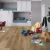 Кварцвиниловый SPC ламинат Tarkett Art Vinyl Deep House Stanley 1400×225×4,6 фото в интерьере