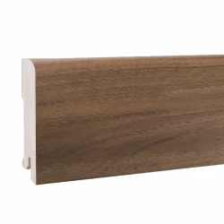 Плинтус МДФ ламинированный DeArtio Орех американский В202-07 2050×80×16